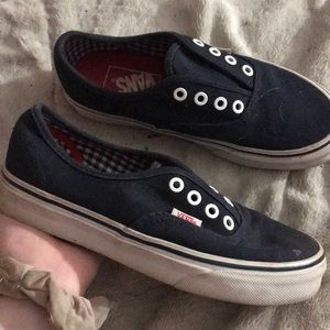 Navy blue classic vans